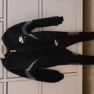 Nike Air kids black/grey jogging suit. 2T.